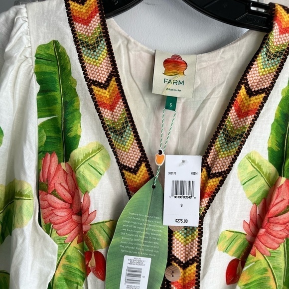 Farm Rio Fresh Forest Midi Dress - Picture 10 of 15